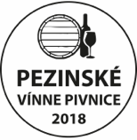 Pezinské vínne pivnice 2018